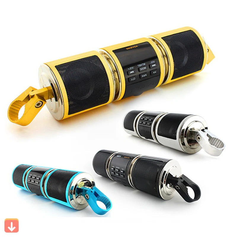 Waterproof Bike Bluetooth Speaker with Radio - Halri