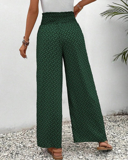 Ladies' Pants With Chic Pattern