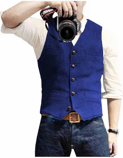 Trendy Men's Vest Jacket