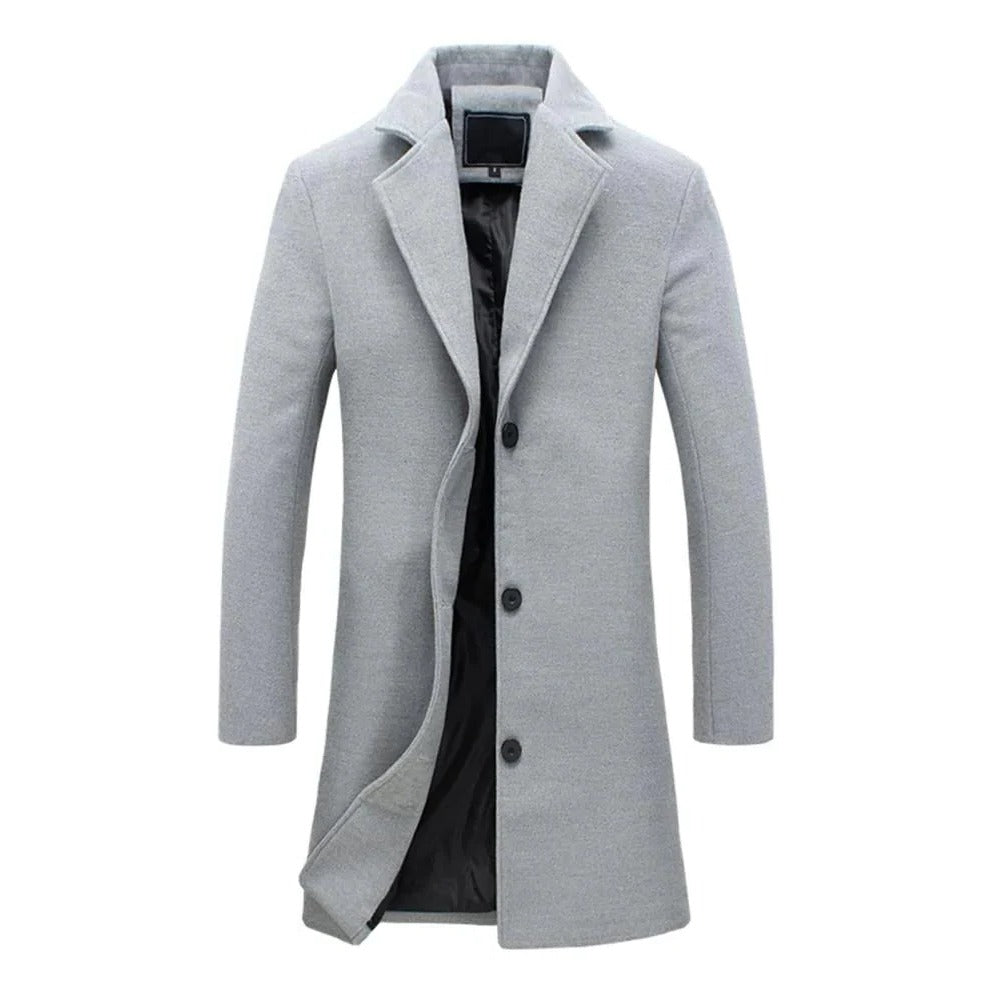 Warm Mens Parka Jacket Coat