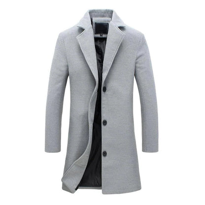 Warm Mens Parka Jacket Coat