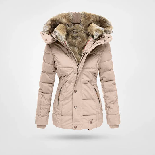 Stylish Insulated Winter Parka with Hood