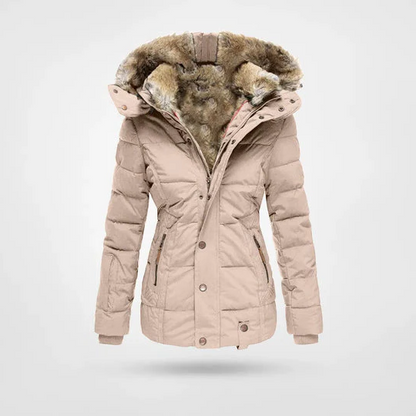 Stylish Insulated Winter Parka with Hood