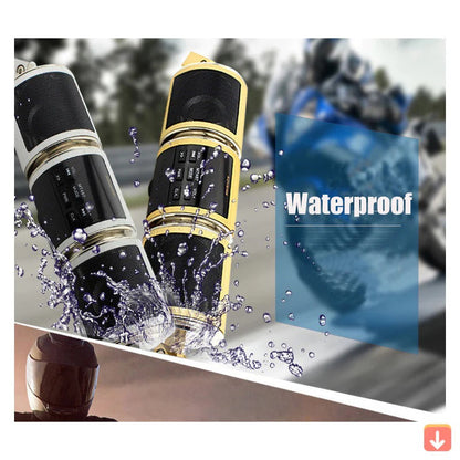 Waterproof Bike Bluetooth Speaker with Radio