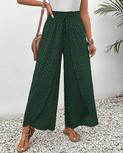 Ladies' Pants With Chic Pattern