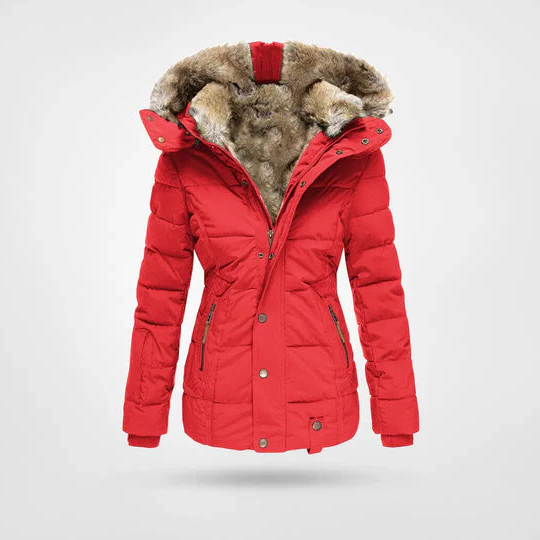 Stylish Insulated Winter Parka with Hood