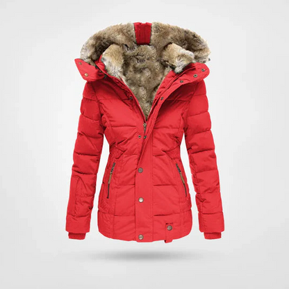 Stylish Insulated Winter Parka with Hood