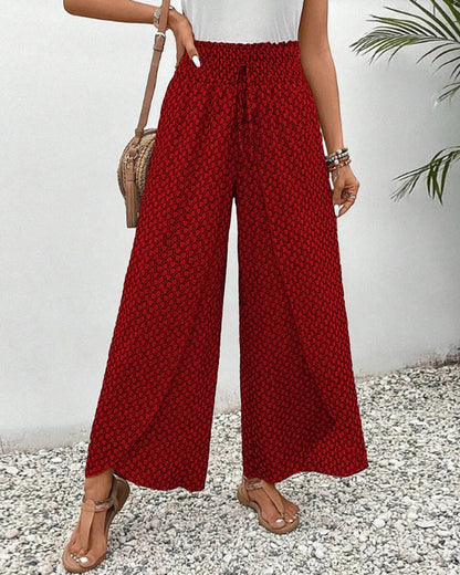 Ladies' Pants With Chic Pattern
