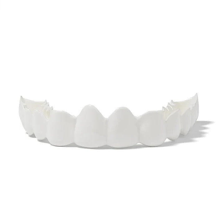 Realistic White Dental Veneers
