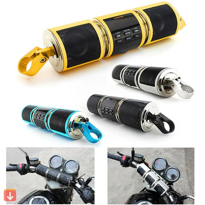 Waterproof Bike Bluetooth Speaker with Radio