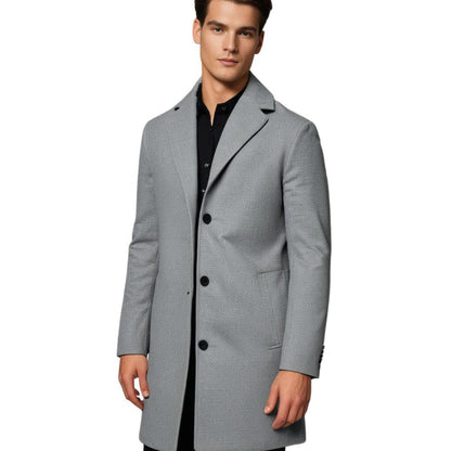Warm Mens Parka Jacket Coat