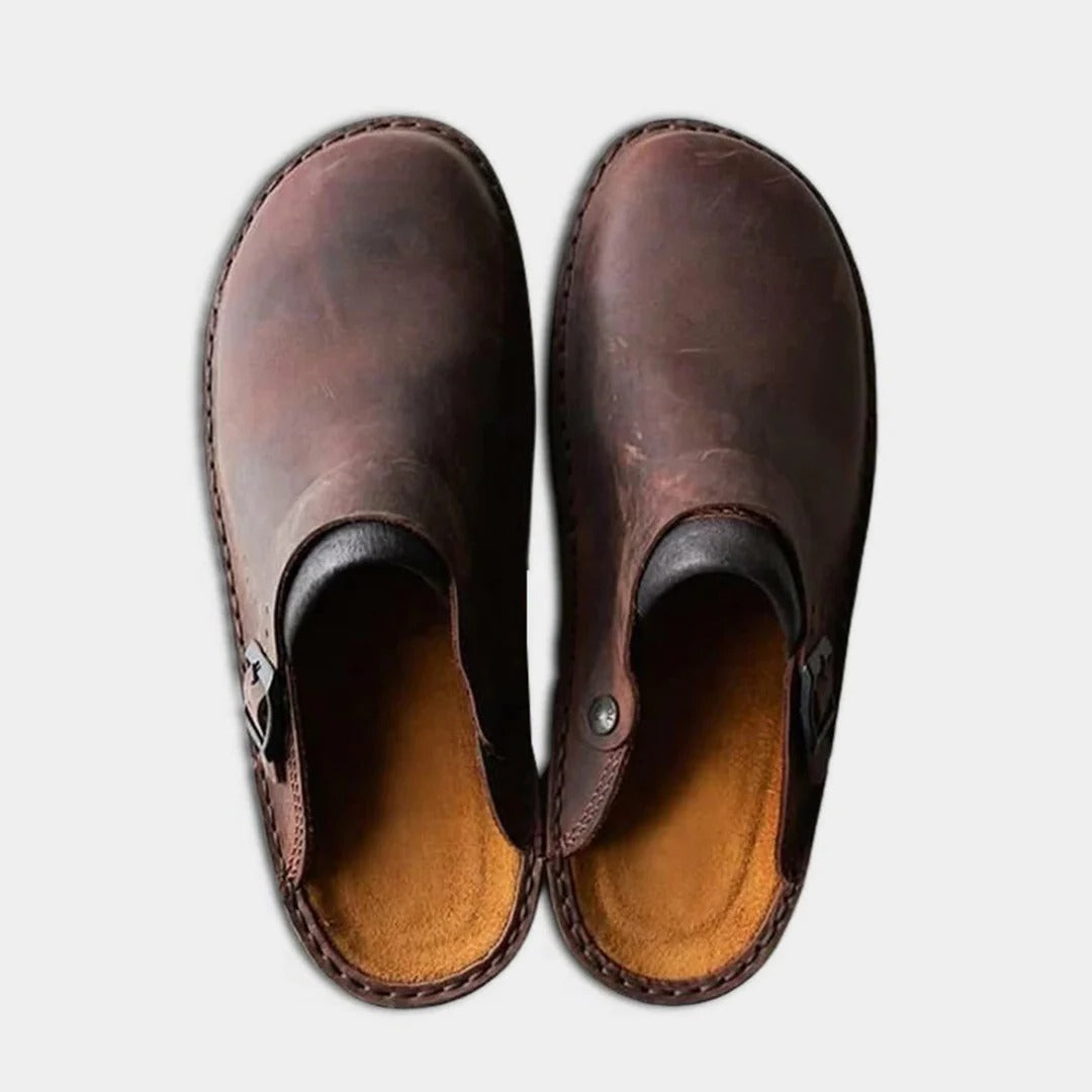 Comfortable Genuine Leather Slip On Shoes
