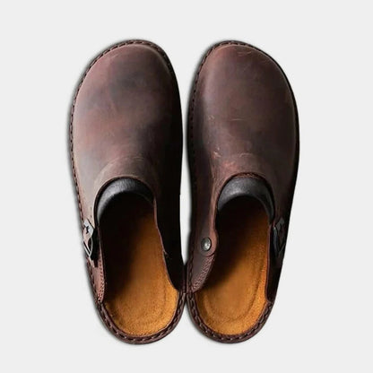 Comfortable Genuine Leather Slip On Shoes