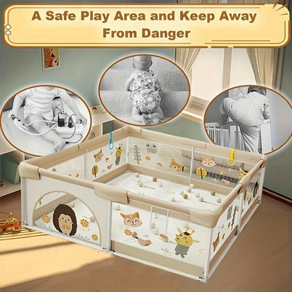 Safe Portable Baby Play Yard