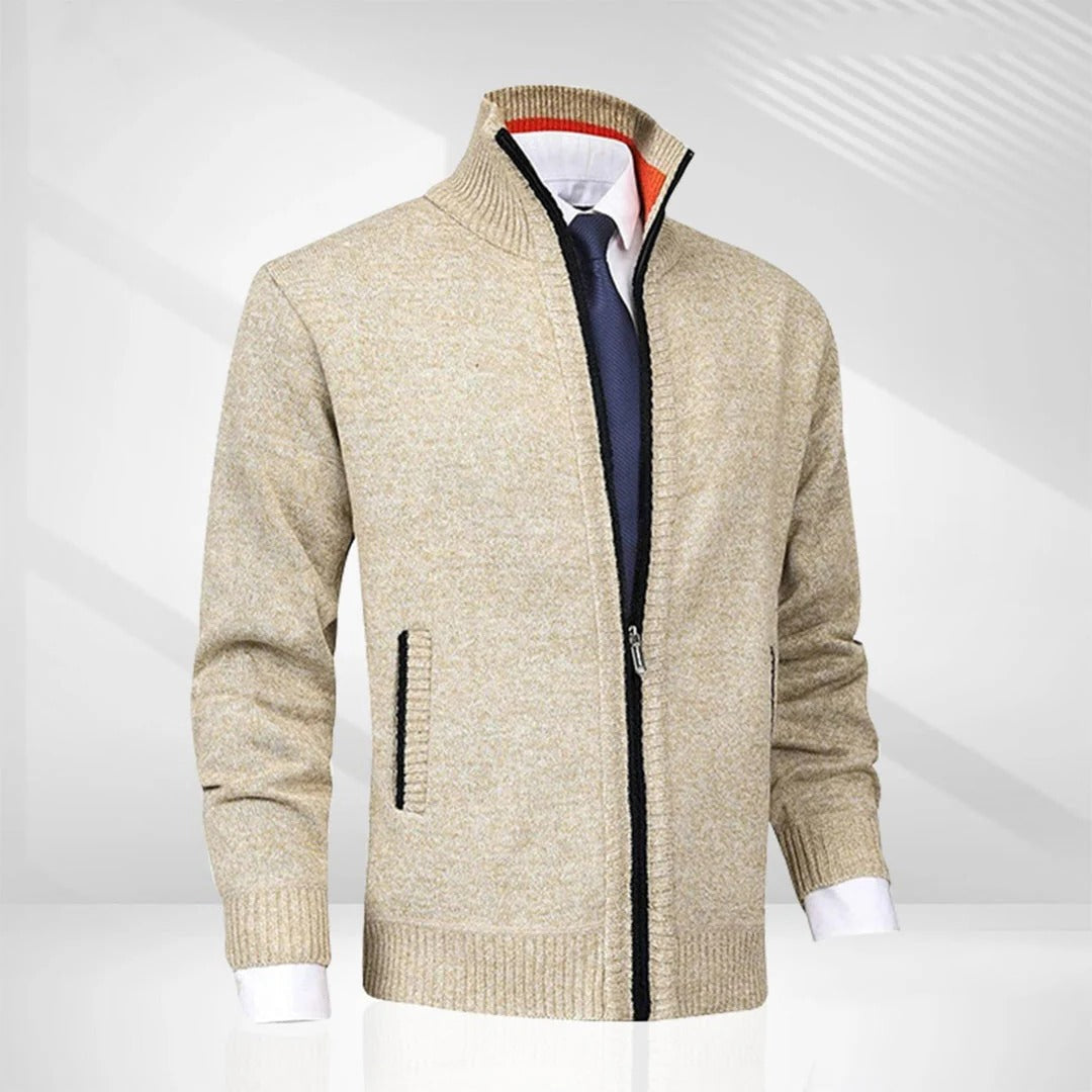 Trendy Mens Quilted Zip Vest - Halri