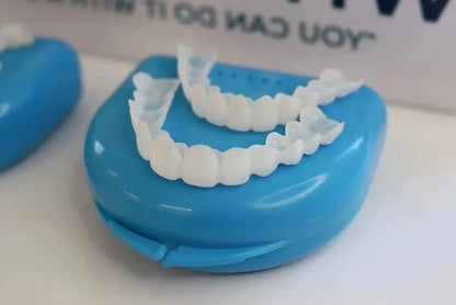 Realistic White Dental Veneers