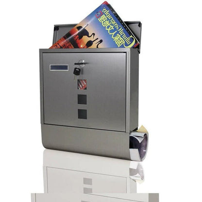 Secure Extra Large Metal Wall Mount Mailbox Locker