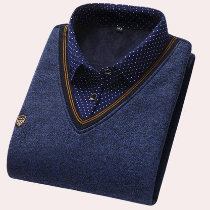 Classic Crew Neck Pullover Sweater - Halri