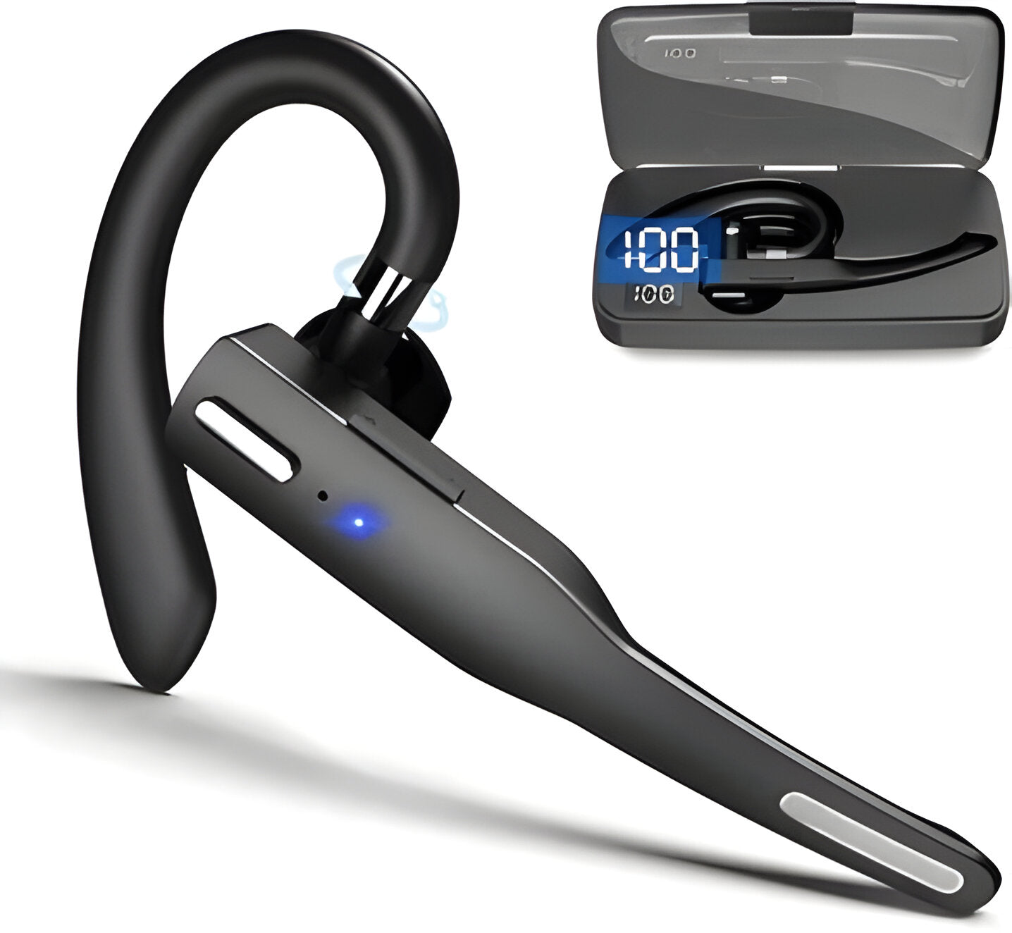 Cordless Bluetooth Earbuds with Dual Mics and Noise Reduction - Halri