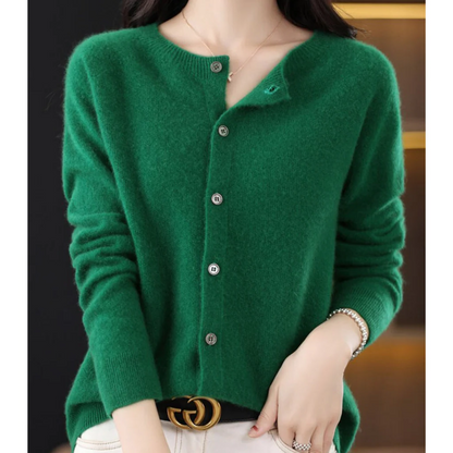 Ladies' Crew Neck Knit Sweater