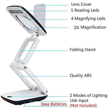 Bright Large Floor Reading Lamp