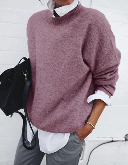 Cozy Luxury Crew Neck Sweater