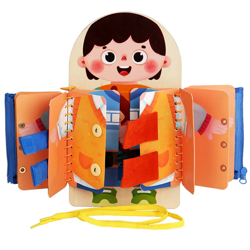 Fun Dress-Up Puzzle Book for Kids - Halri