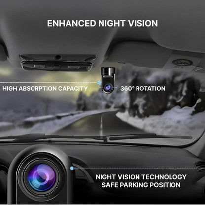 Compact Car Camera with Night Vision