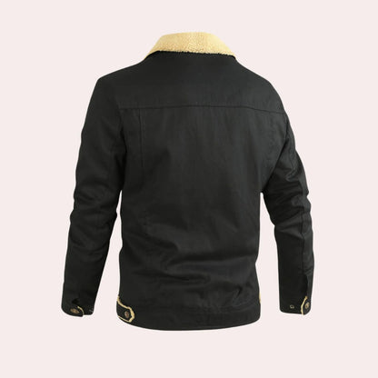 Classic Mens Leather Flight Jacket