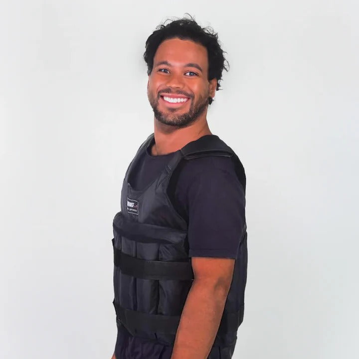 Heavy Duty Weighted Fitness Vest 110lb Capacity