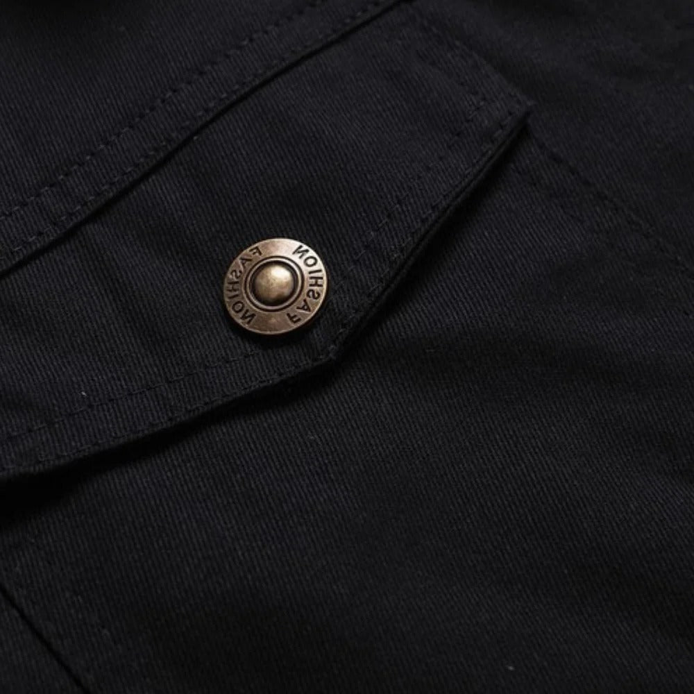 Classic Mens Leather Flight Jacket