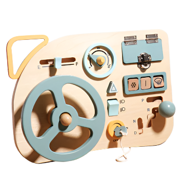 Eco Friendly Wooden Toy Car for Kids Learning Fun - Halri