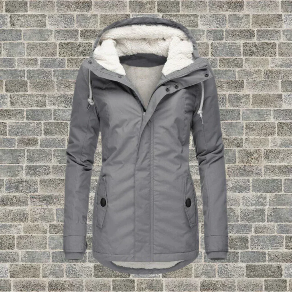 Waterproof Hooded Cotton Parka Coat