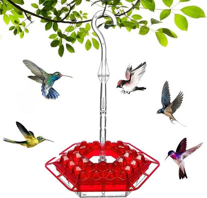 Easy Fill Outdoor Hanging Bird Feeder with Ant Trap