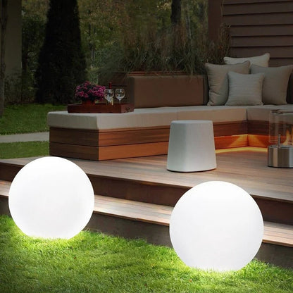 Waterproof Solar Globe Lamp - 16 Color LED Outdoor Light