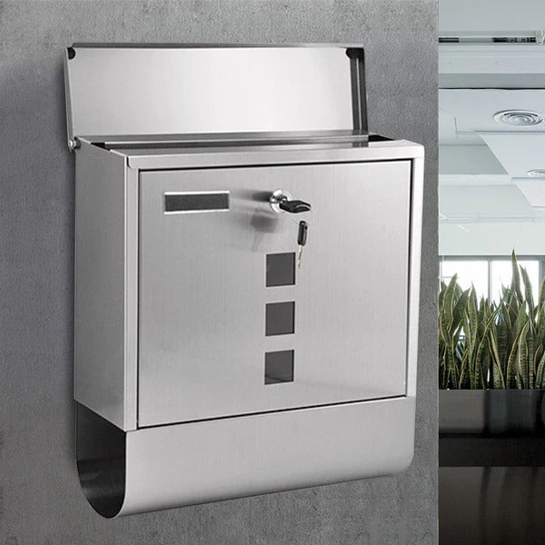 Secure Extra Large Metal Wall Mount Mailbox Locker