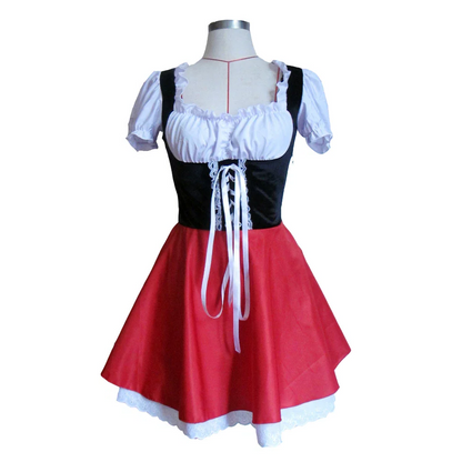 Classic Fairytale Hooded Dress Costume for Women