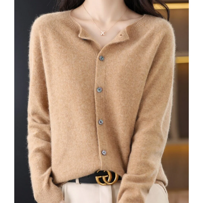 Ladies' Crew Neck Knit Sweater