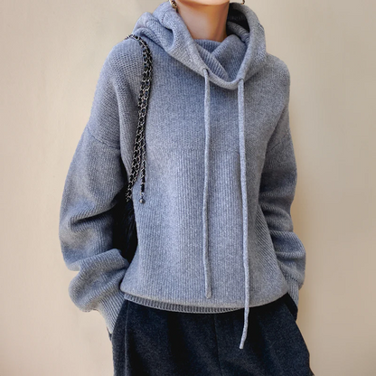 Soft Merino Wool Women's Turtleneck Sweater