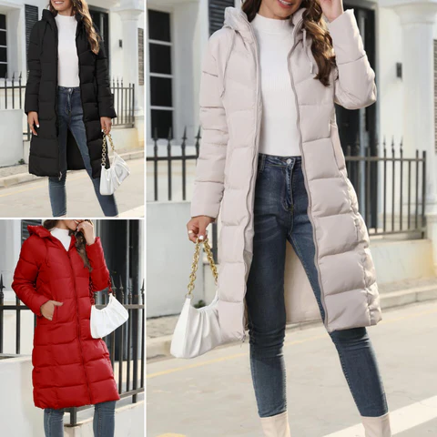 Warm Women's Down Parka Coat