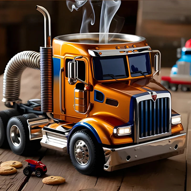 Retro Coffee Truck Driver Mug