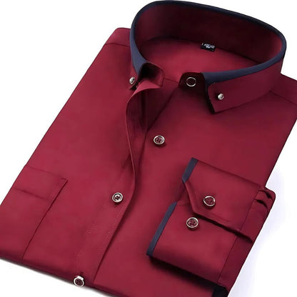Trendy Mens Long Sleeve Dress Shirts