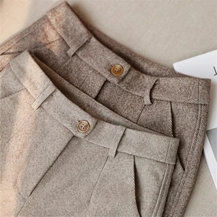 Slim Fit Ladies Tailored Trousers - Halri