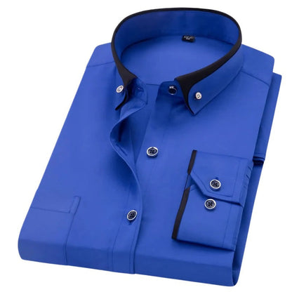 Trendy Mens Long Sleeve Casual Shirts