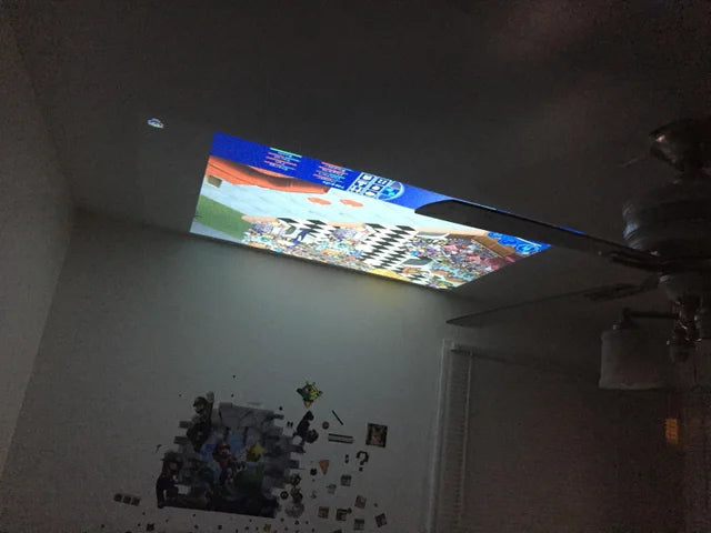 Compact Portable Home Theater Projector