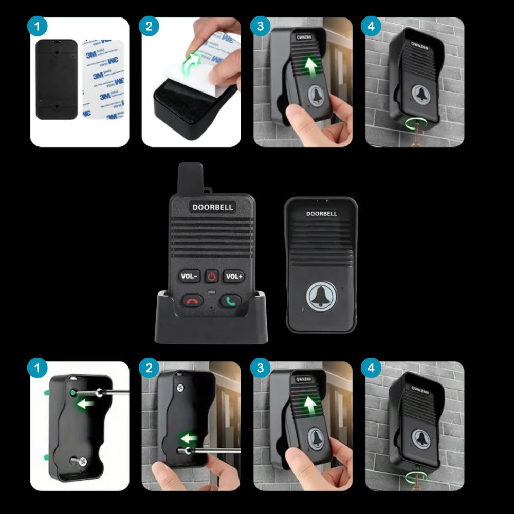 Wireless Smart Video Doorbell System