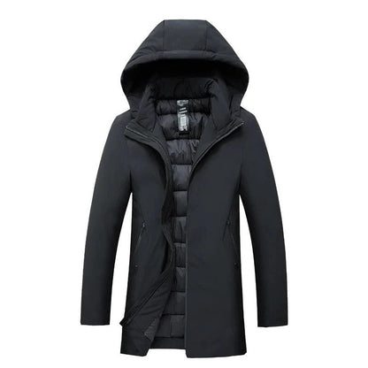 Warm Insulated Men's Waterproof Parka Coat
