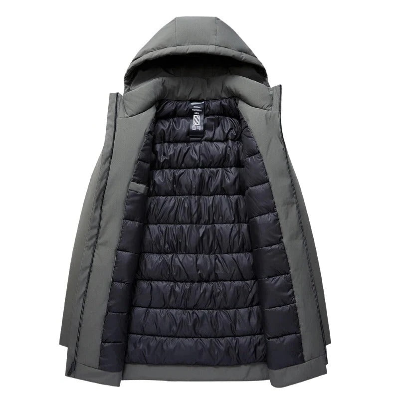 Warm Insulated Men's Waterproof Parka Coat