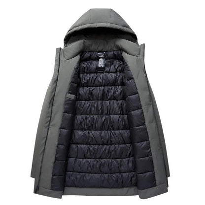 Warm Insulated Men's Waterproof Parka Coat