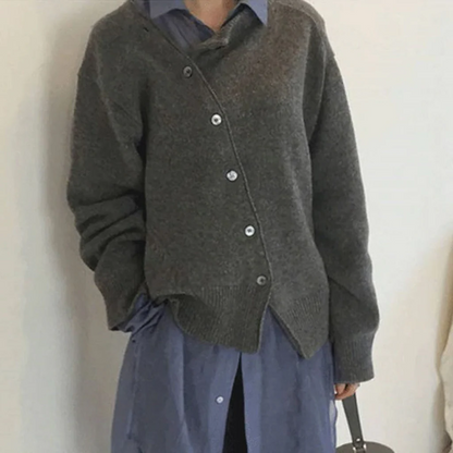 Luxury Button Front Wool Coat